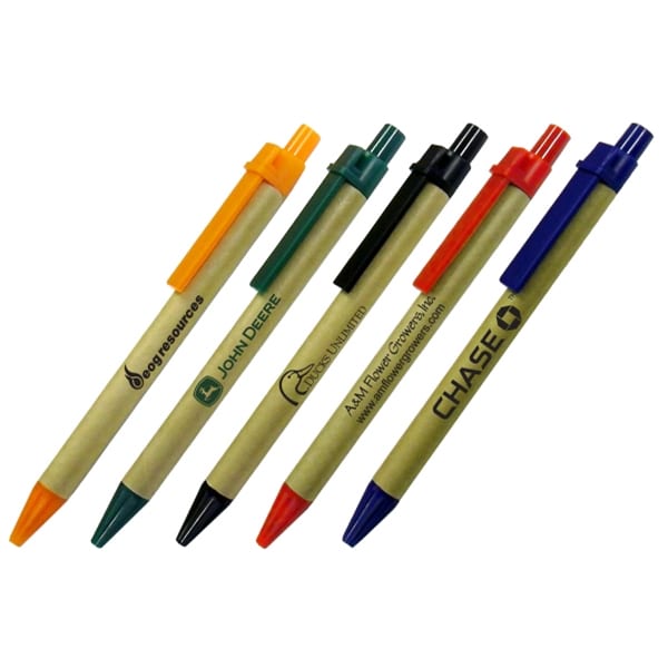 7848581 5 multicolor pens show customization options for small businesses looking for promotional materials.