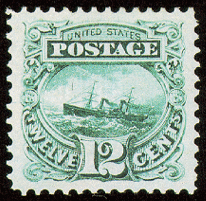 ss adriatic postage stamp from 1869